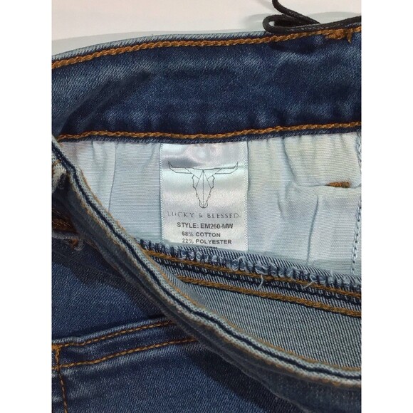 Luck &Blessed Jeans,Designed In Dallas, Size 16 - Picture 3 of 3